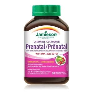 Jamieson Prenatal Chewable Tablets 60S