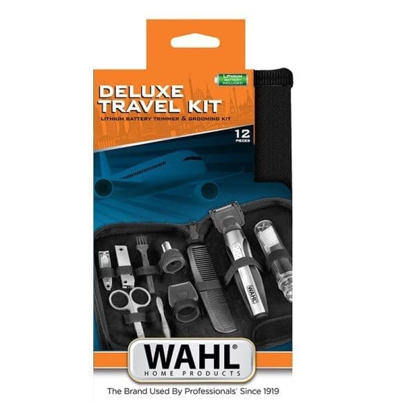 Wahl Deluxe Travel Kit Trimmer 12Pcs -627