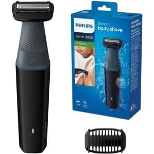 Philips Body Shaver With 2 Pre-Trimmers And 1 Fixed Length Setting - Bg3010/15