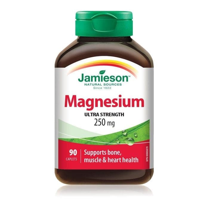 Jamieson Magnesium 250Mg Caplets 90`S