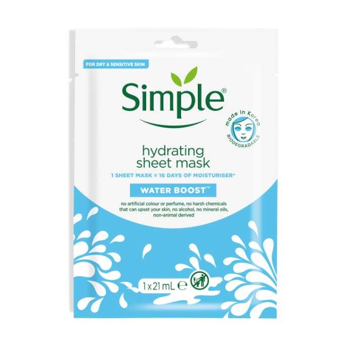 Simple Hydrating Sheet Mask 21Ml