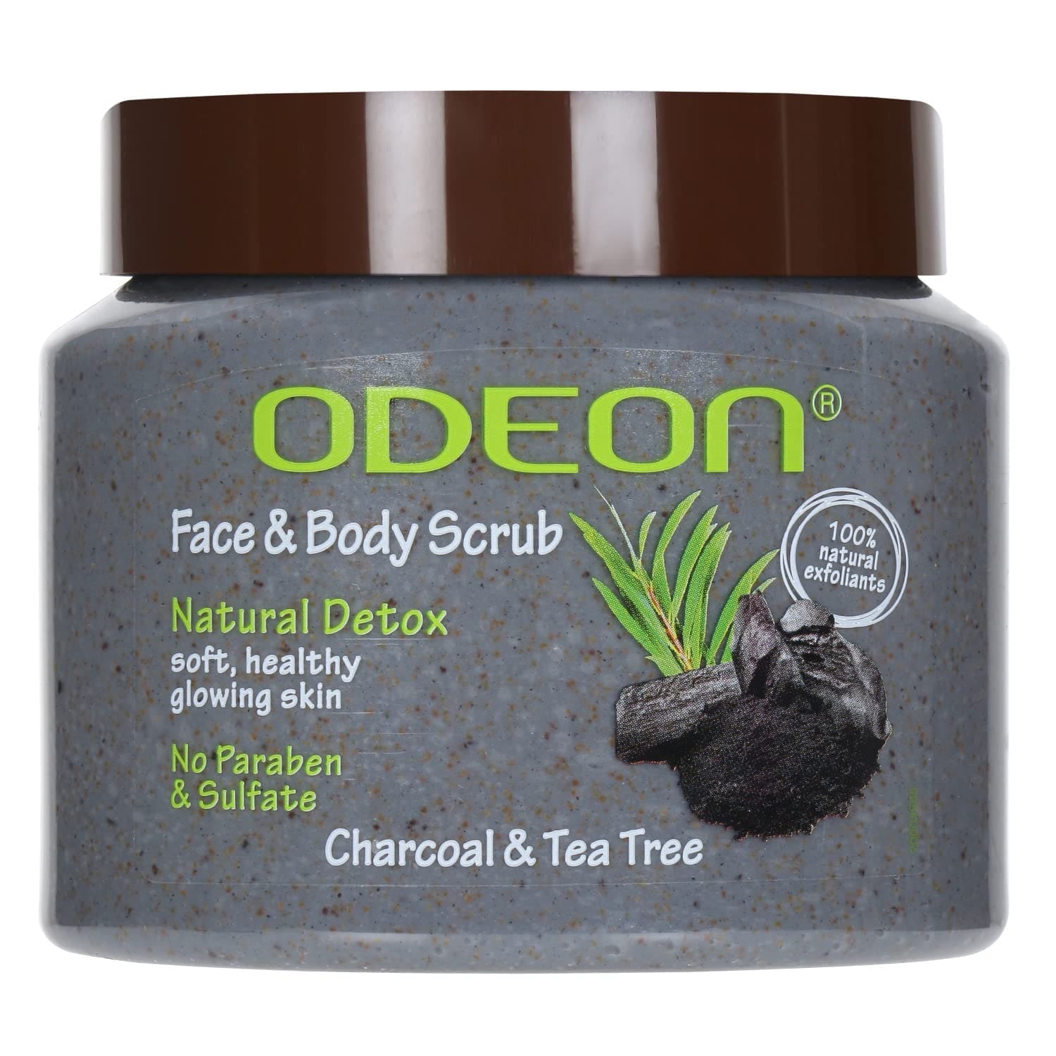 Odeon Face & Body Detox Scrub For  Glowing Skin 300Ml