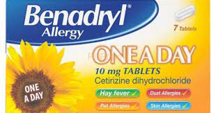 Benadryl One A Day Relief Tablets 7S