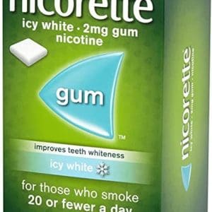 Nicorette Icy White Gum 2Mg 105S