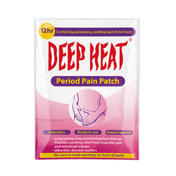 Deep Heat Period Pain Patch 1S