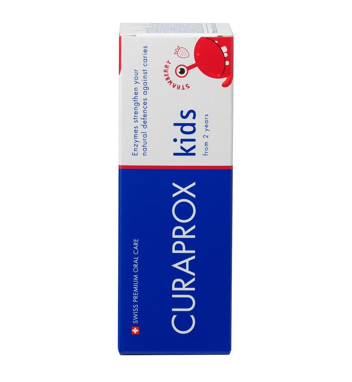Curaprox 2+ Years Kids Toothpaste 60Ml - Strawberry 950Ppm