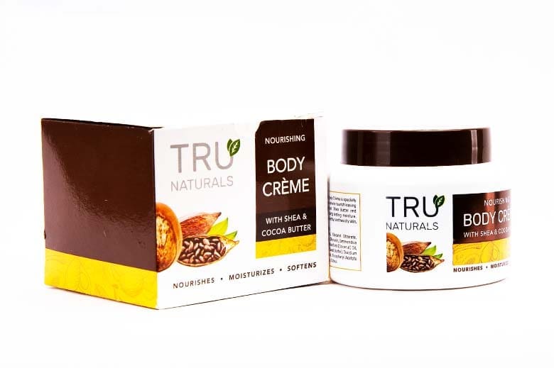 Tru Naturals Shea  and Cocoa Butter Nourishing Body Creme 250G