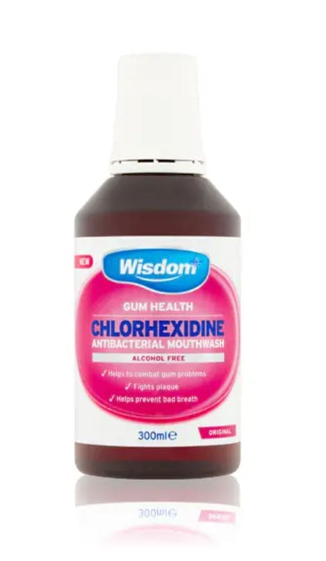 Wisdom Chlorhexidine Mouthwash Alcohol Free - Original