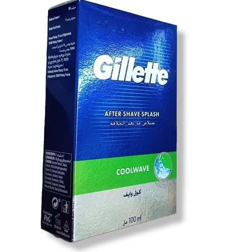 Gillette After Shave Splash Cool Wave 100Ml