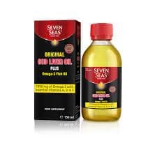 Seven Seas - Cod Liver Oil + Omega 3 Fish Oil 150Ml
