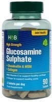 H&B High Strength Glucosamine  Chondroitin And Collagen Complex  With Vitamin C   90S