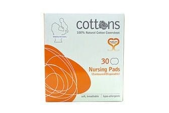 Cottons Nursing Pads 30'S