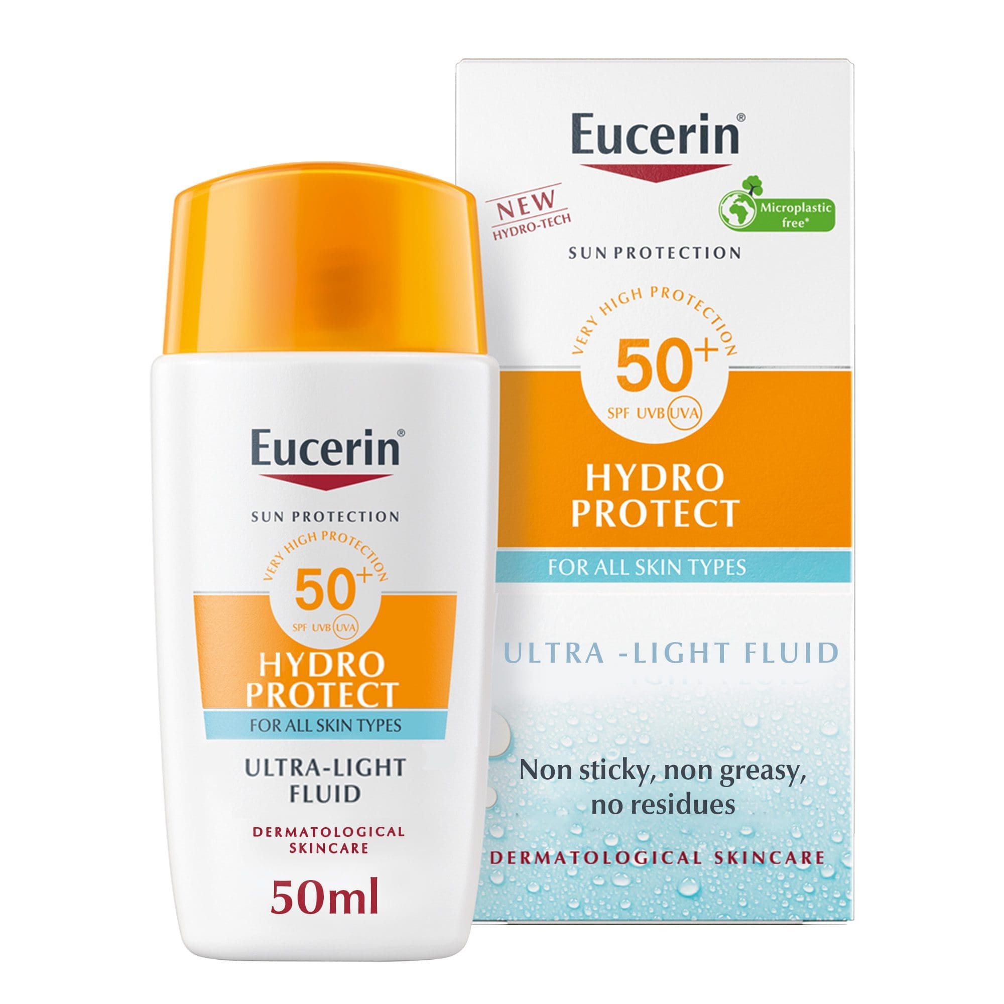 Eucerin Sunscreen Hydro Protect Face Ultra Light Fluid, 50ml