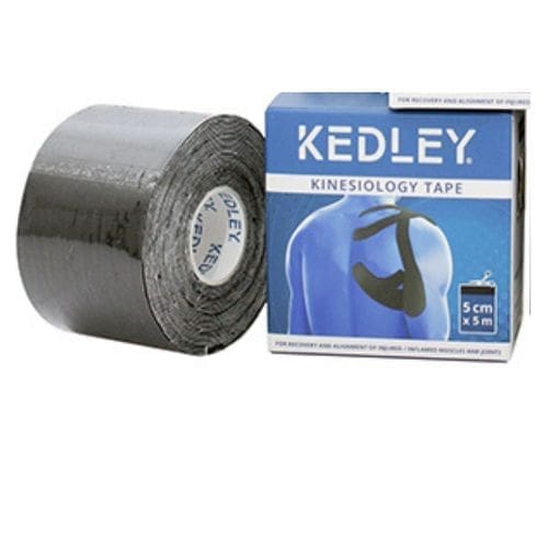 Kedley Kinesiology Tape Black (5Cm X 5M) Kenya