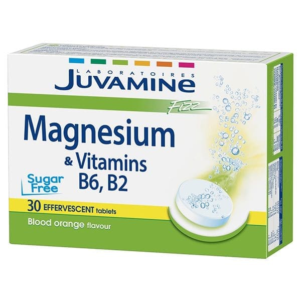 Juvamine Magnesium and Vit B6 + B2 Effervescence 30S