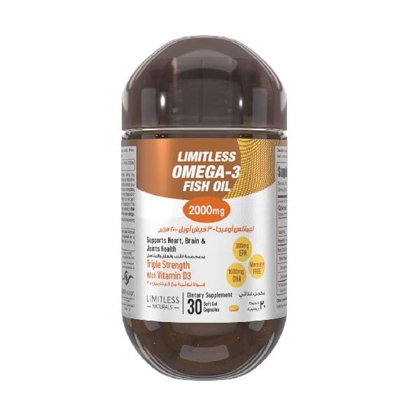 Limitless Omega-3 Fish Oil 2000Mg Caps 30S