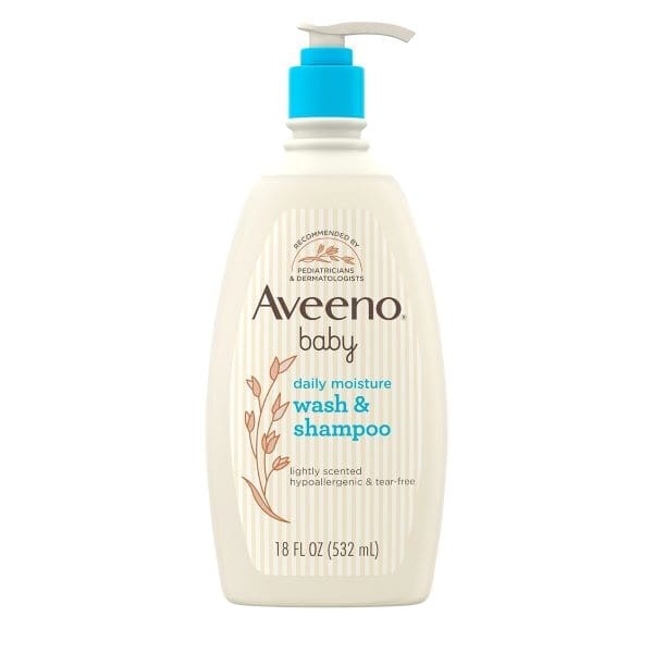 Aveeno Baby Wash & Shampoo 18Floz (532Ml)