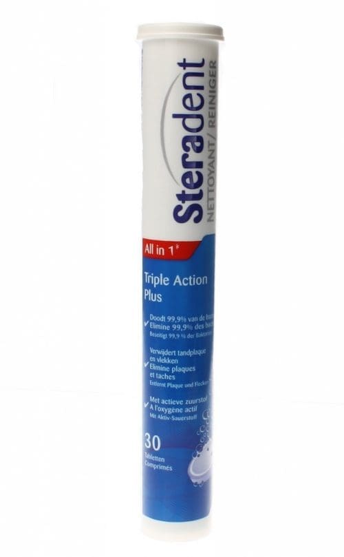 Steradent Active Plus Deep Cleaning Denture Tabs 30S