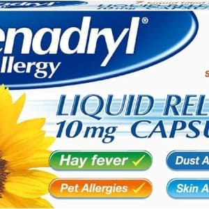 Benadryl Allergy Liquid Release Caps 7S
