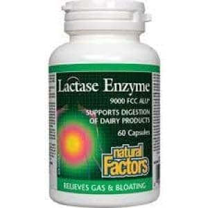 Natural Factor Enyme Lactase Caps 60S