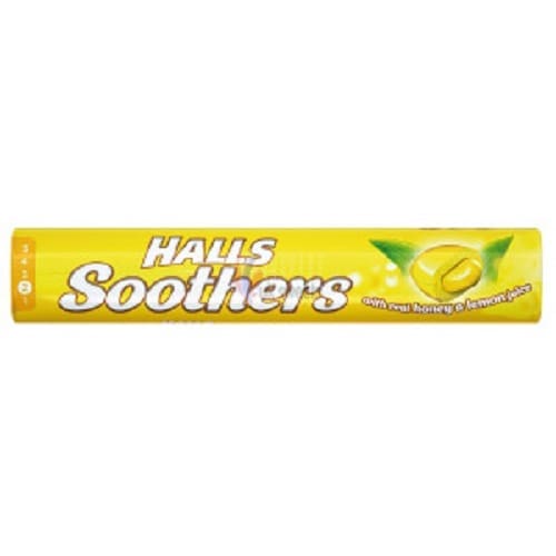 Halls Soothers Honey And Lemon 45G