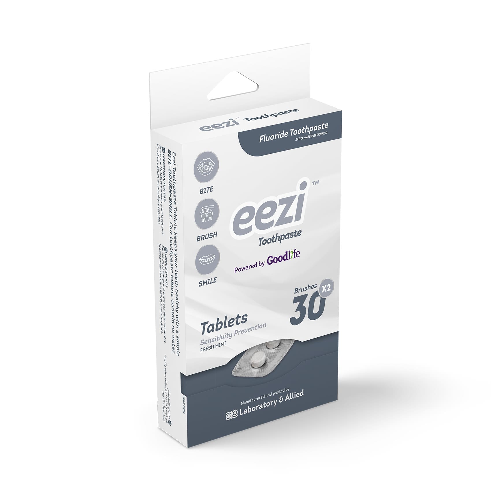 Eezi Toothpaste Sensitivity Prevention Tabs 60'S